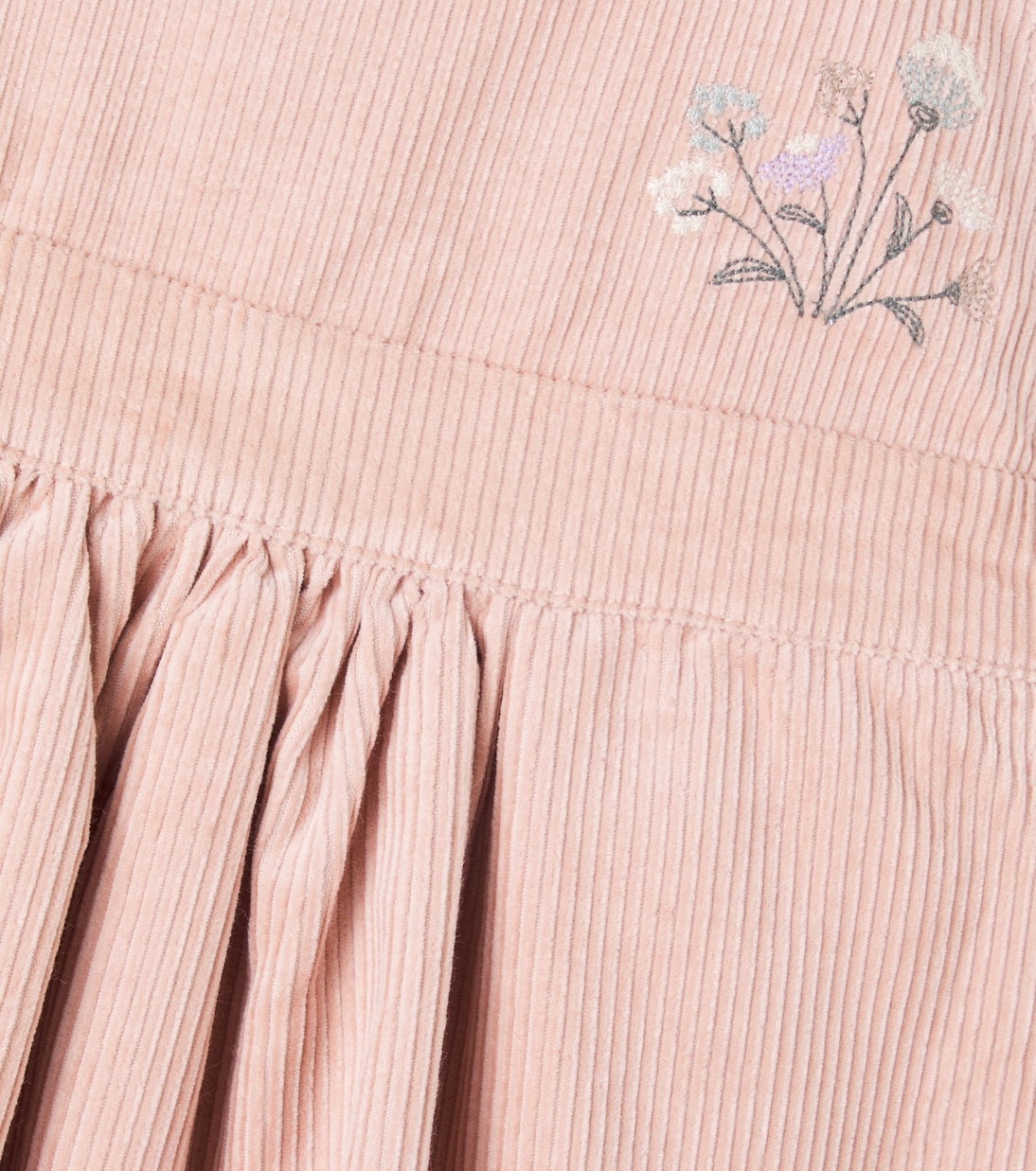 Agnes棉质灯芯绒连衣裙 | Wheat