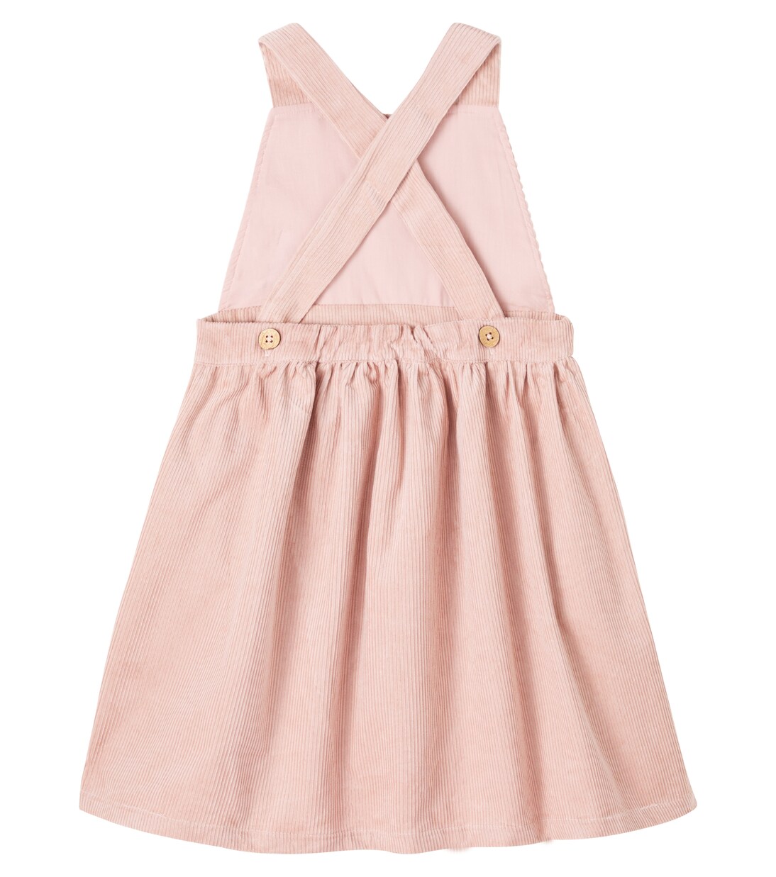 Agnes棉质灯芯绒连衣裙 | Wheat