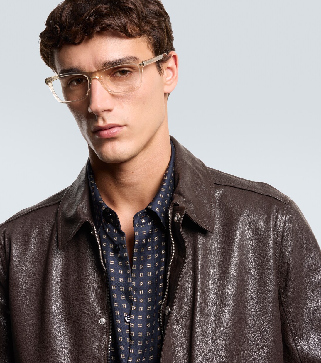 SL 841 square glasses | Saint Laurent