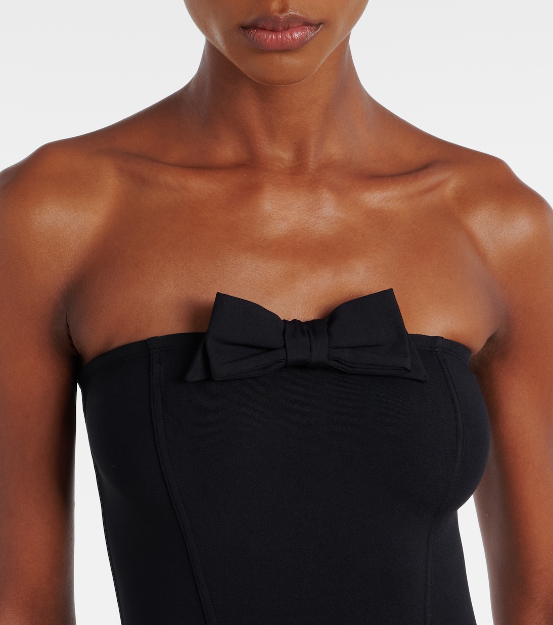 DressCode bow-detail bandeau swimsuit | Eres