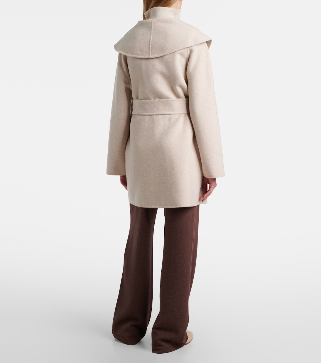 Edgemere wool-blend wrap jacket | Varley