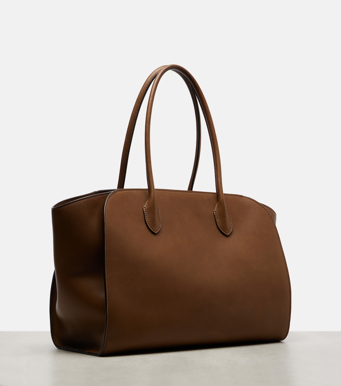Marlo 14 leather tote bag | The Row