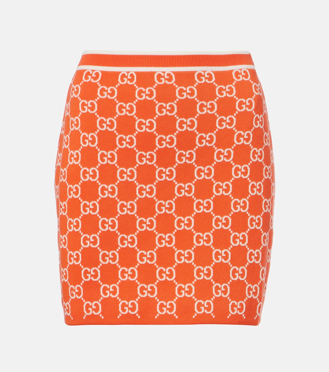 GG cotton jacquard miniskirt | Gucci