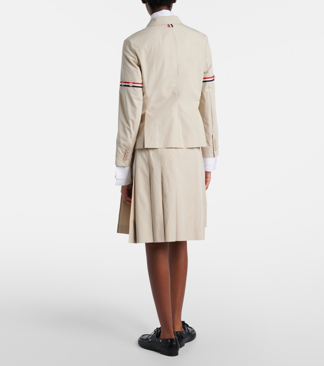 Minirock aus Baumwoll-Twill | Thom Browne