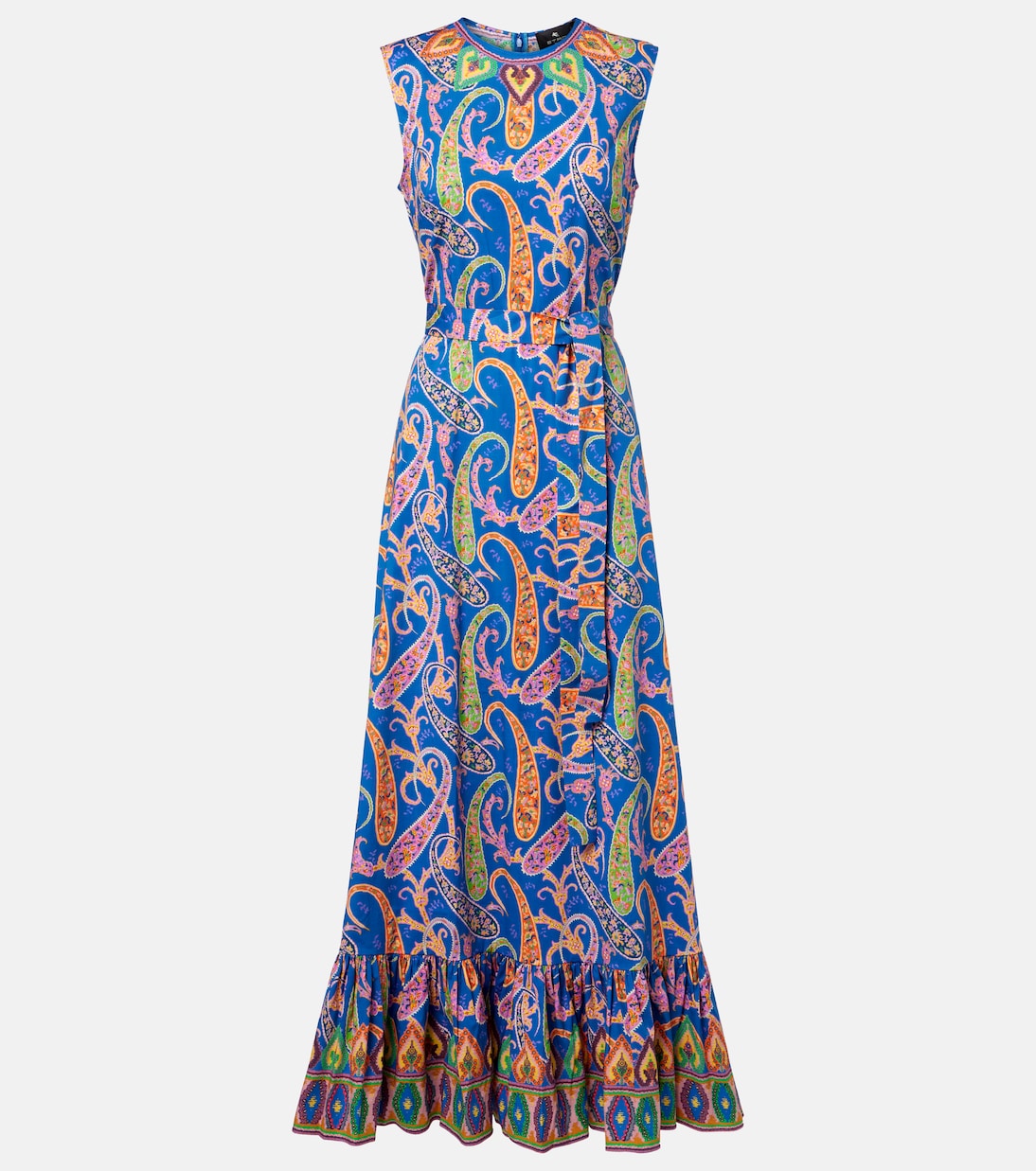 Robe longue en coton mélangé | Etro