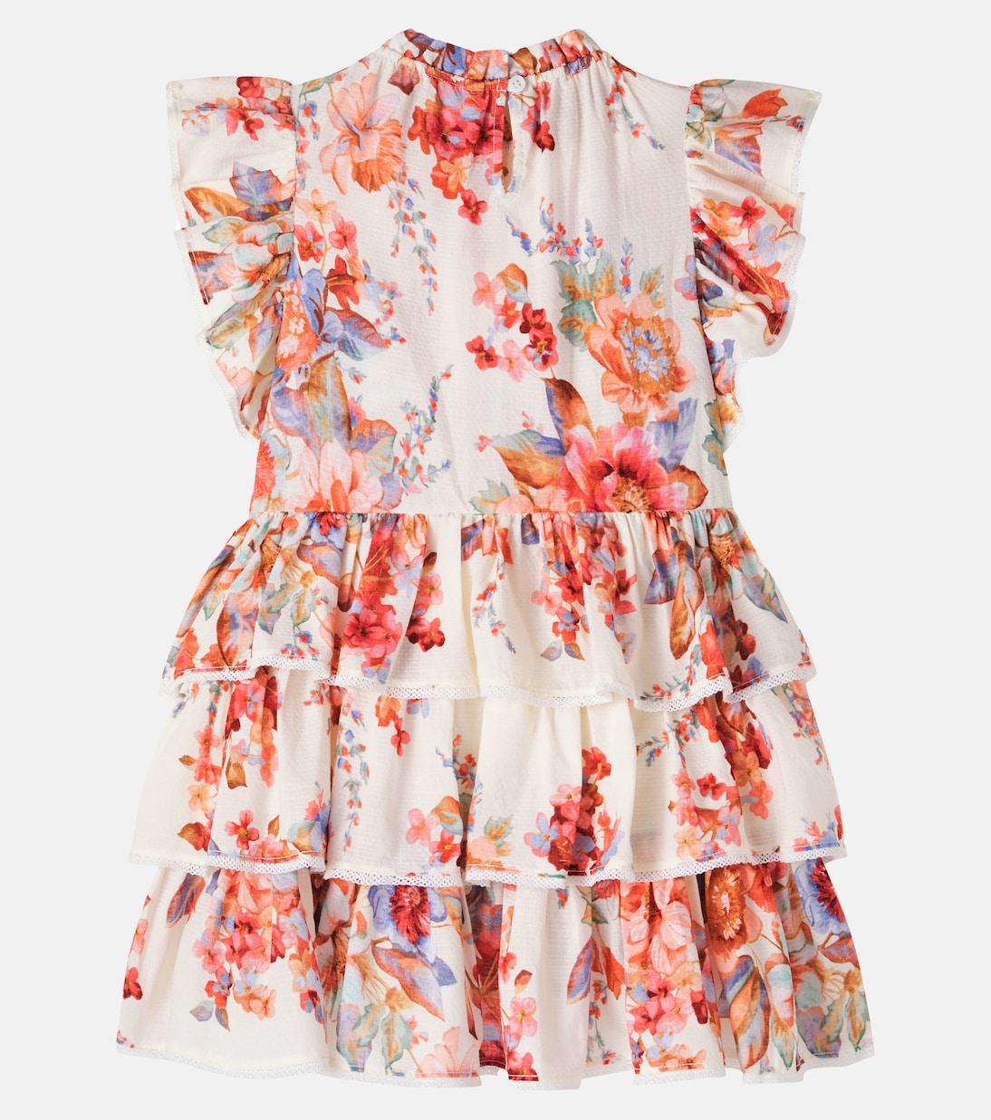Robe Awaken en coton à fleurs | Zimmermann Kids