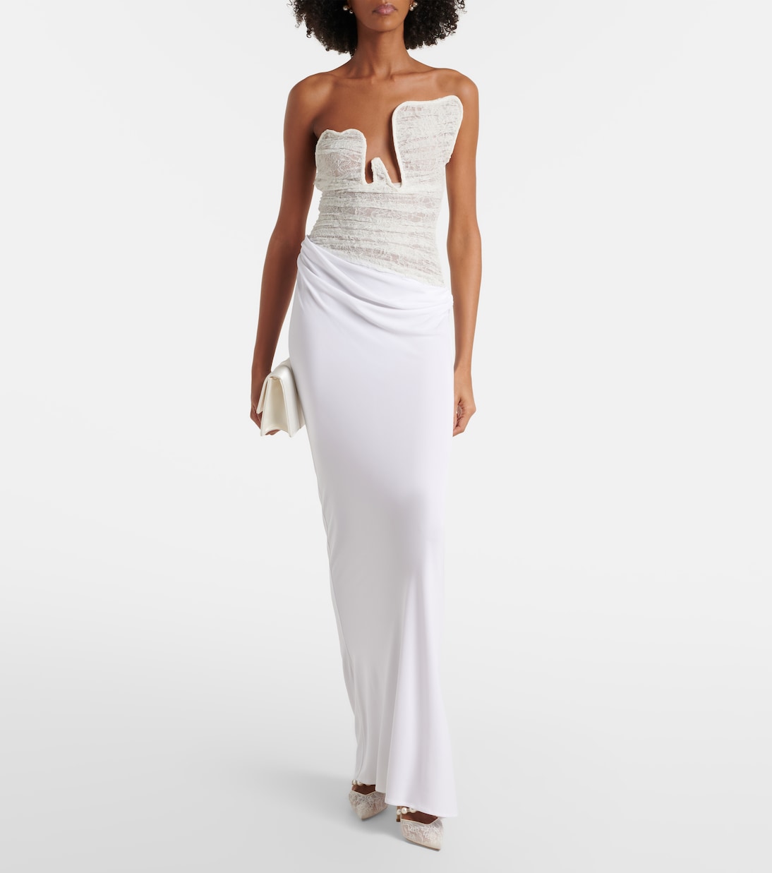 Pumps Aurelie in raso con perle bijoux | Jimmy Choo