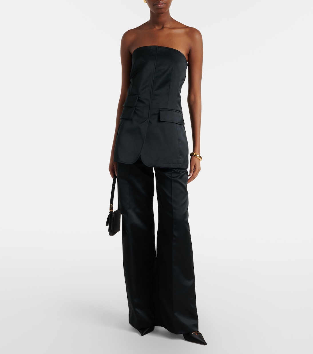 Luma satin top | The Frankie Shop