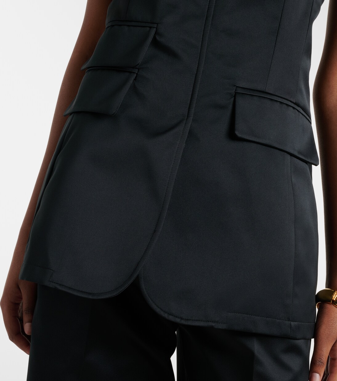 Luma satin top | The Frankie Shop