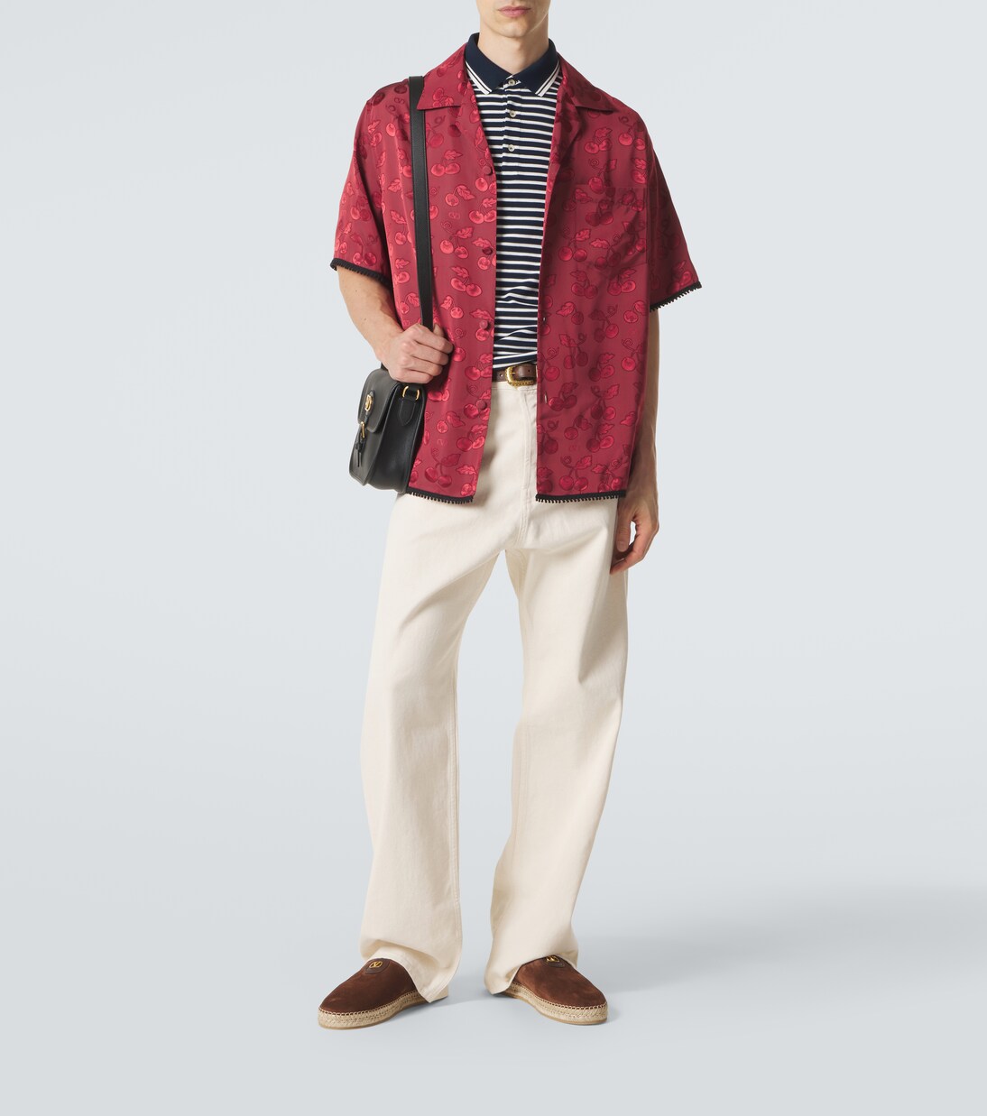 Mules Palm Avenue VLogo en daim | Valentino Garavani