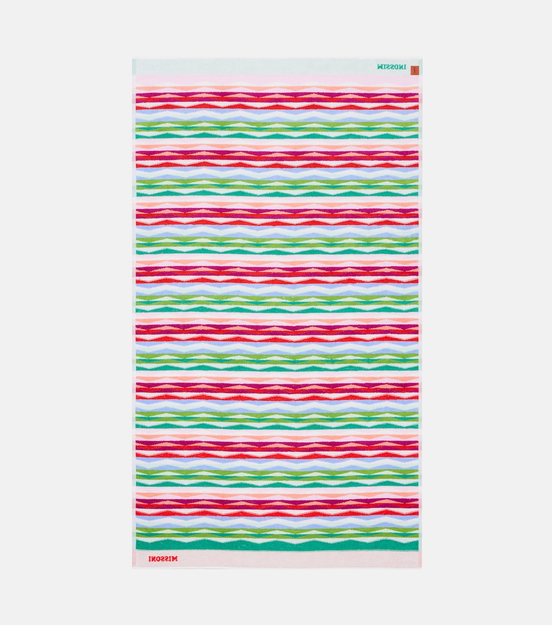 Toalla de playa Wave de rizo de algodón | Missoni