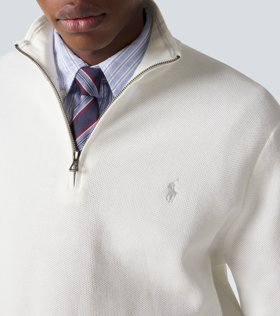 Logo cotton half-zip sweater | Polo Ralph Lauren