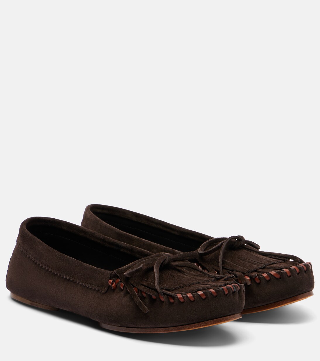 Indiana tasseled suede loafers | Paris Texas