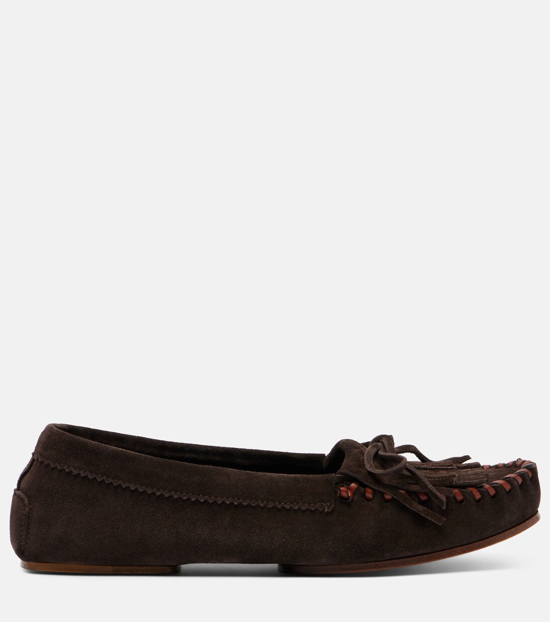 Indiana tasseled suede loafers | Paris Texas
