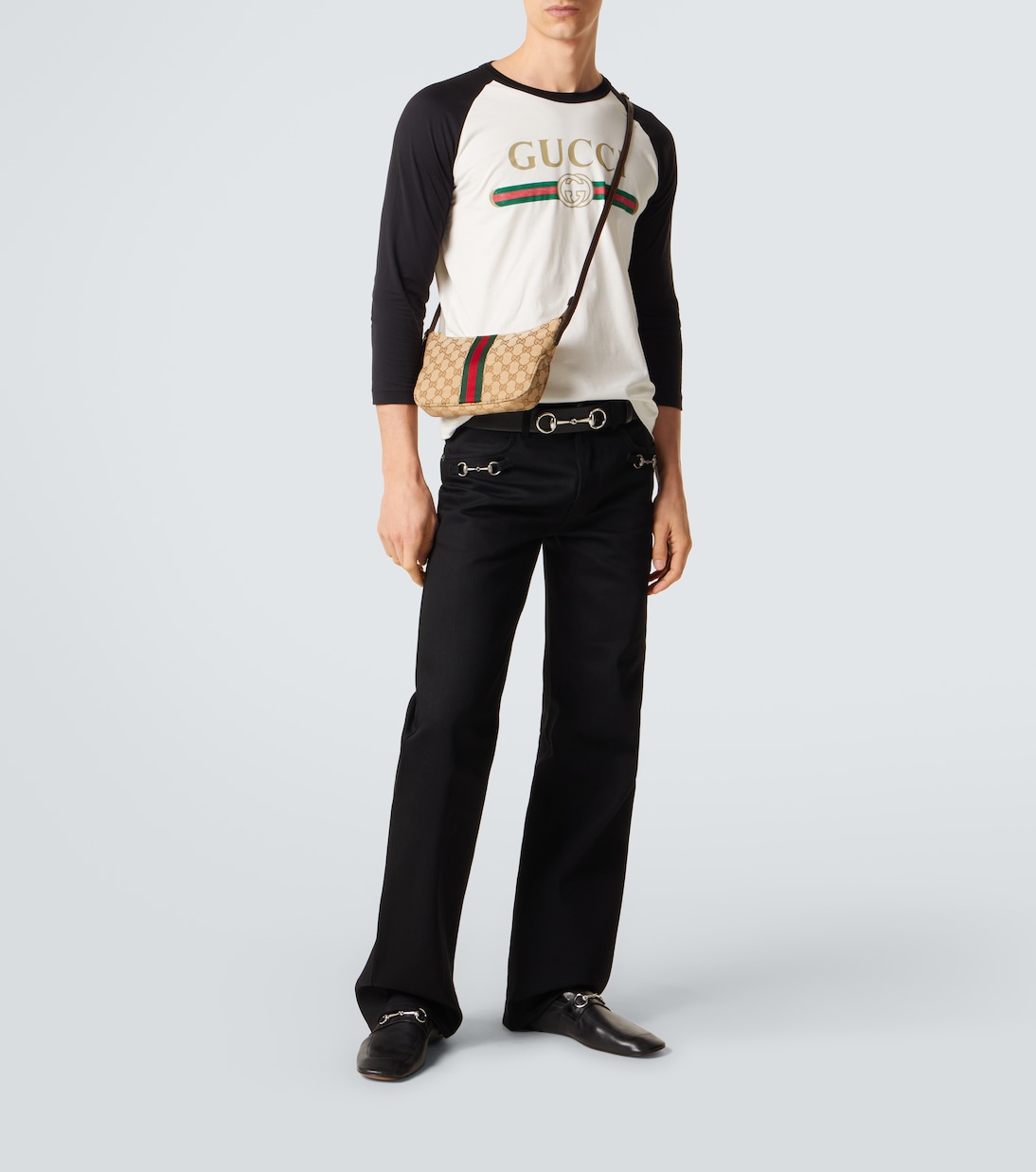 Lunetta GG Canvas Small crossbody bag | Gucci