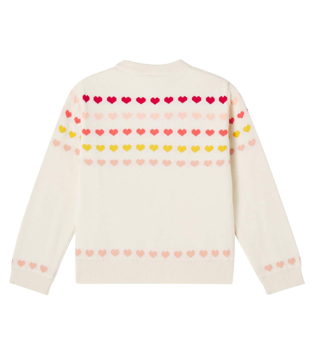 Laligne jacquard cotton cardigan  | Bonton