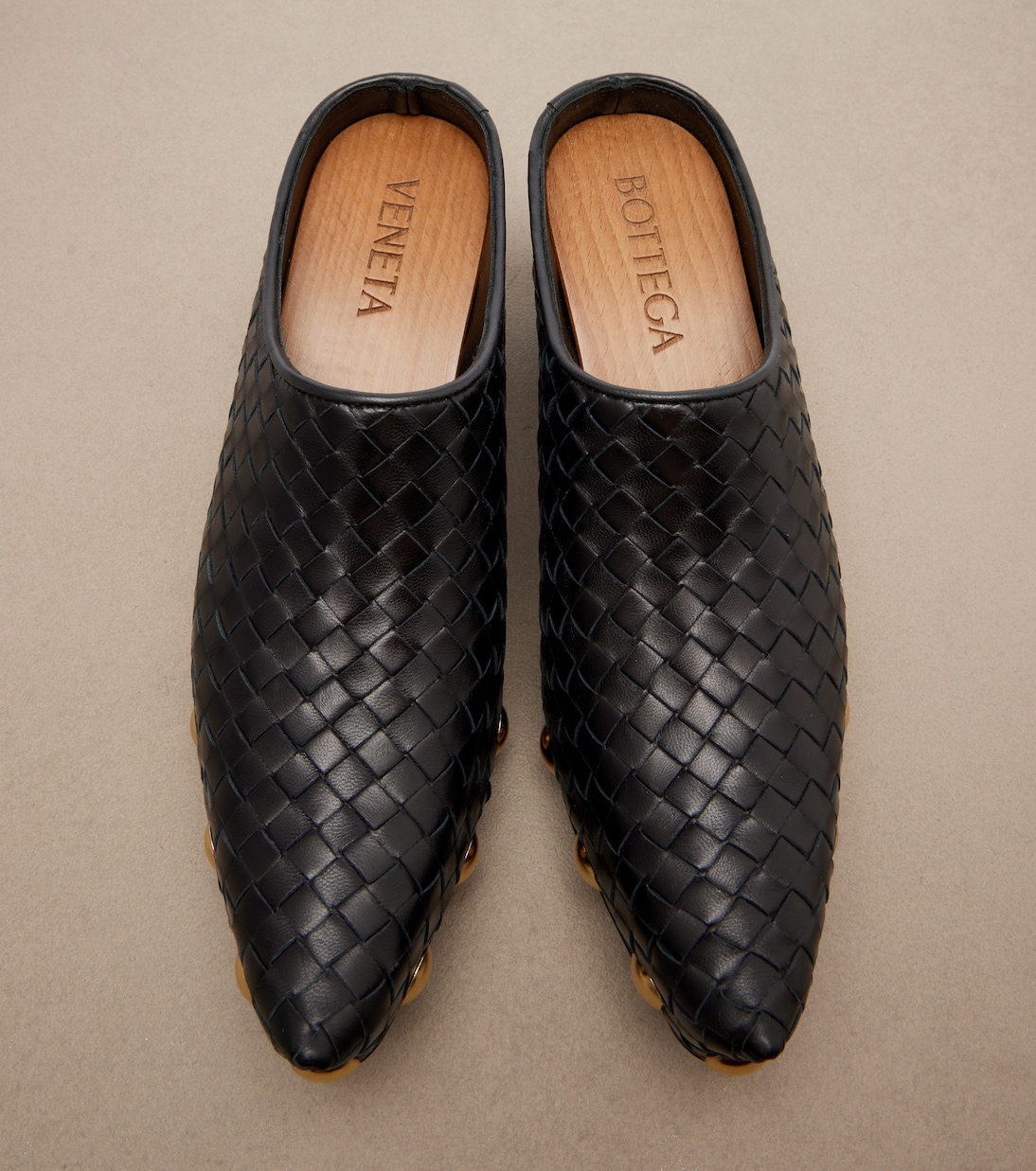 Clogs Gondola aus Leder | Bottega Veneta