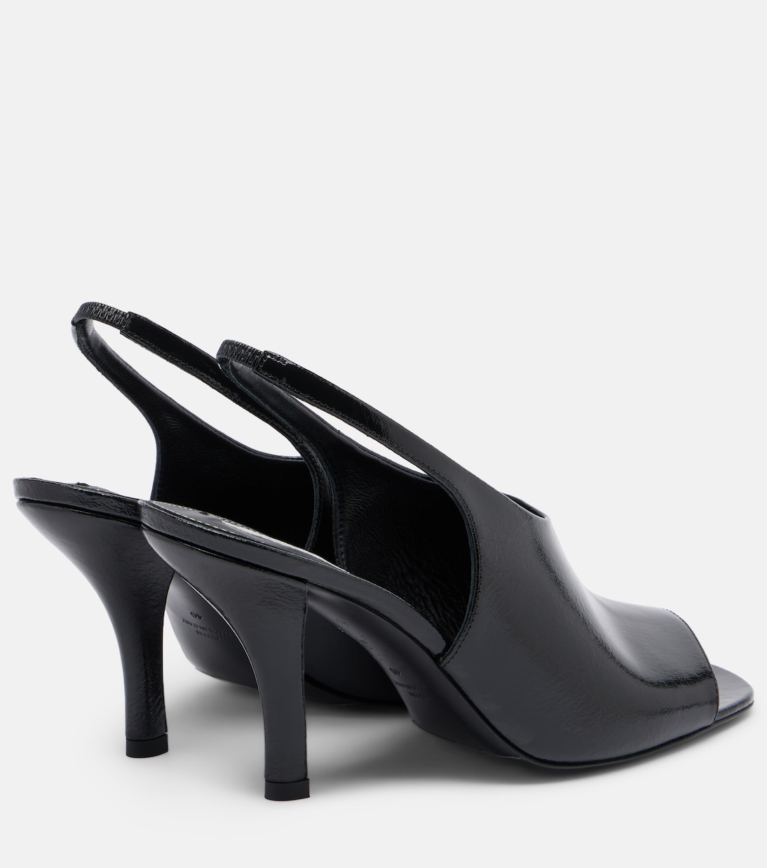 Leather slingback sandals | Toteme