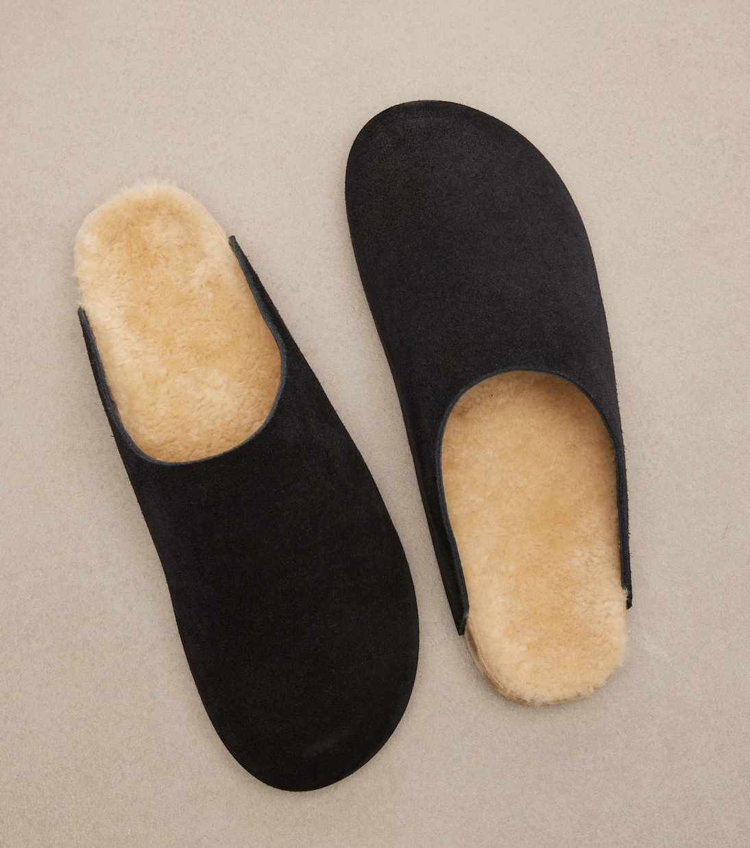 Mules Hudson Two in suede | The Row