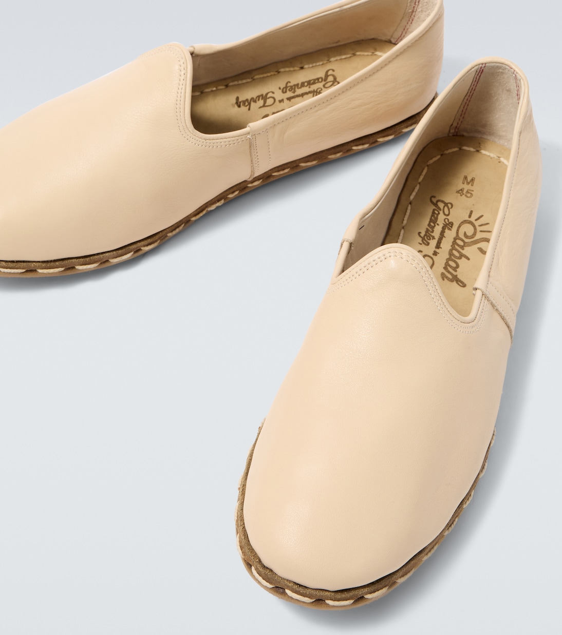 Sabah leather slip-on shoes | Sabah