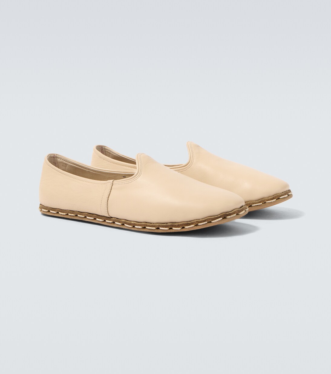Sabah leather slip-on shoes | Sabah