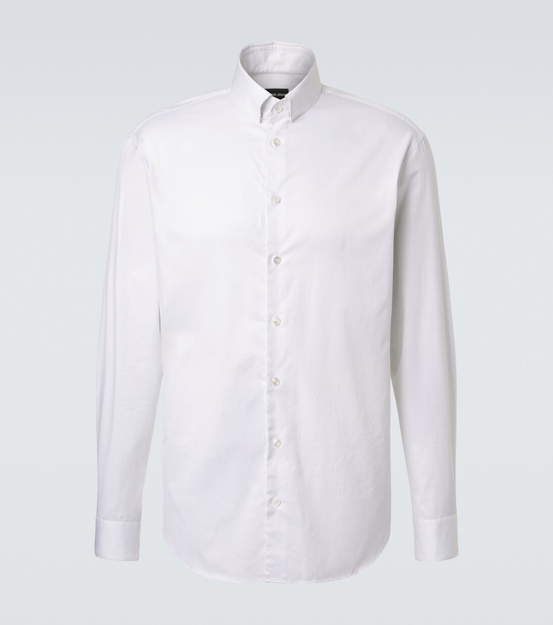 Pinstripe cotton shirt | Giorgio Armani