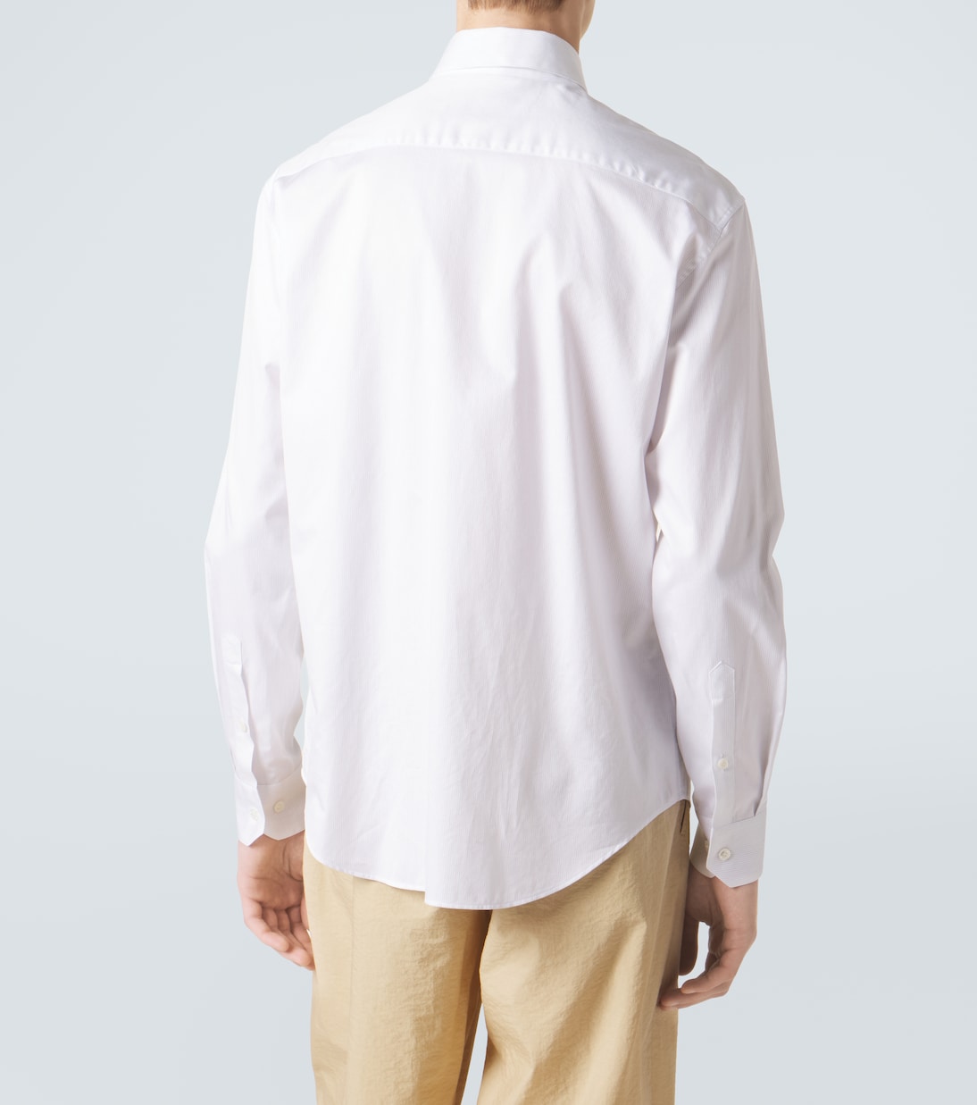 Pinstripe cotton shirt | Giorgio Armani