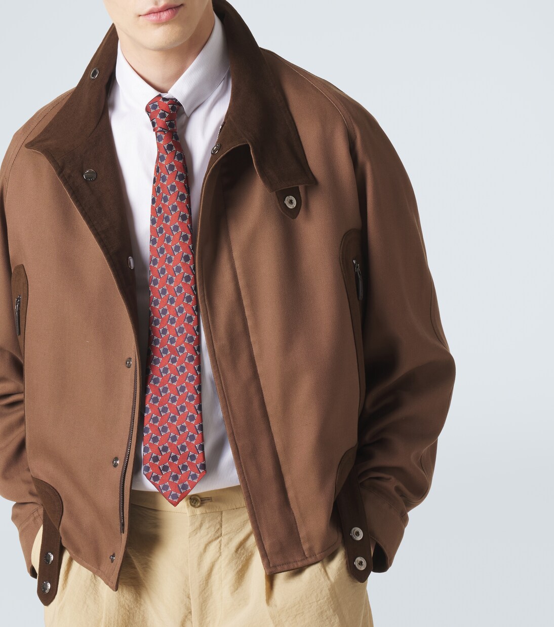 Pinstripe cotton shirt | Giorgio Armani