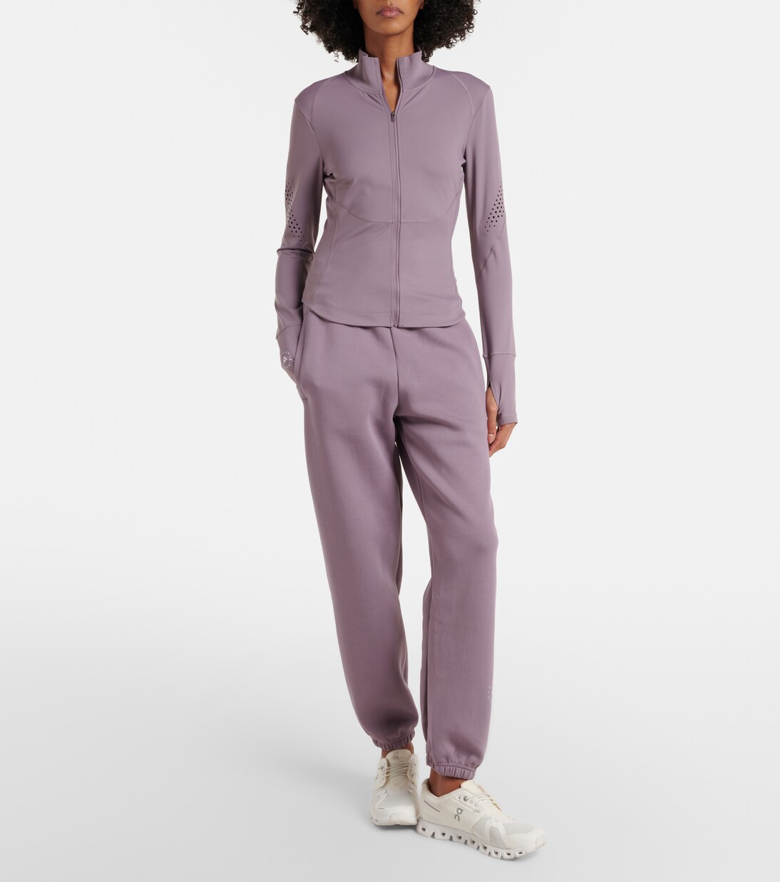 Logo cotton-blend sweatpants | Adidas by Stella McCartney