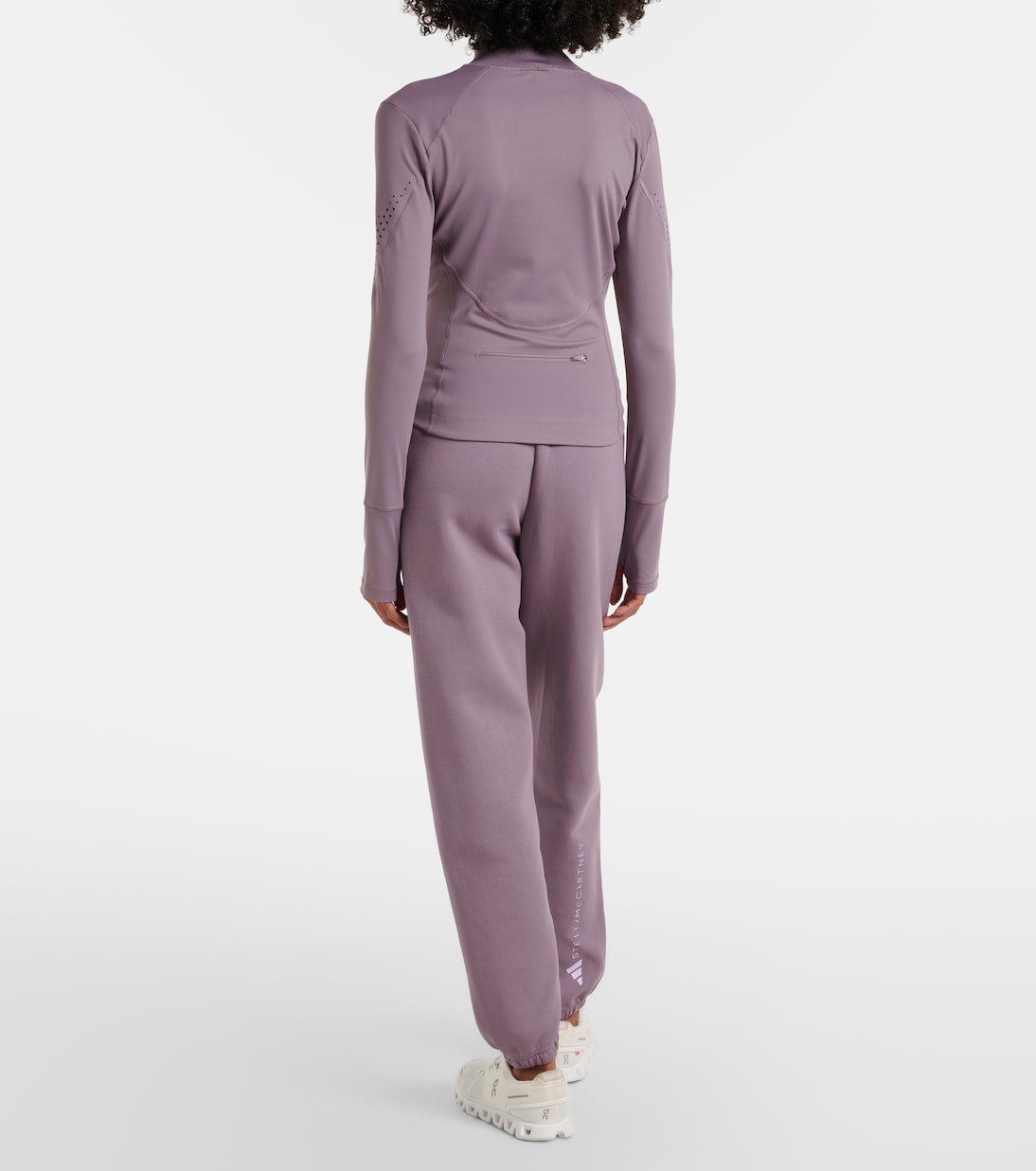 Logo cotton-blend sweatpants | Adidas by Stella McCartney