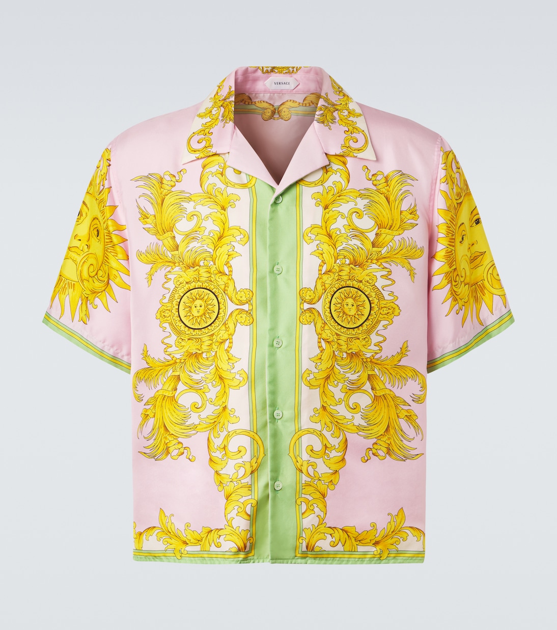 Printed silk shirt | Versace