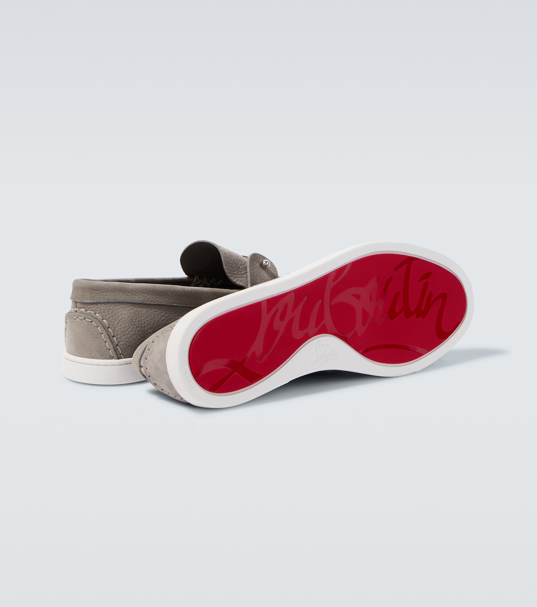 Chambeliboat leather boat shoes | Christian Louboutin