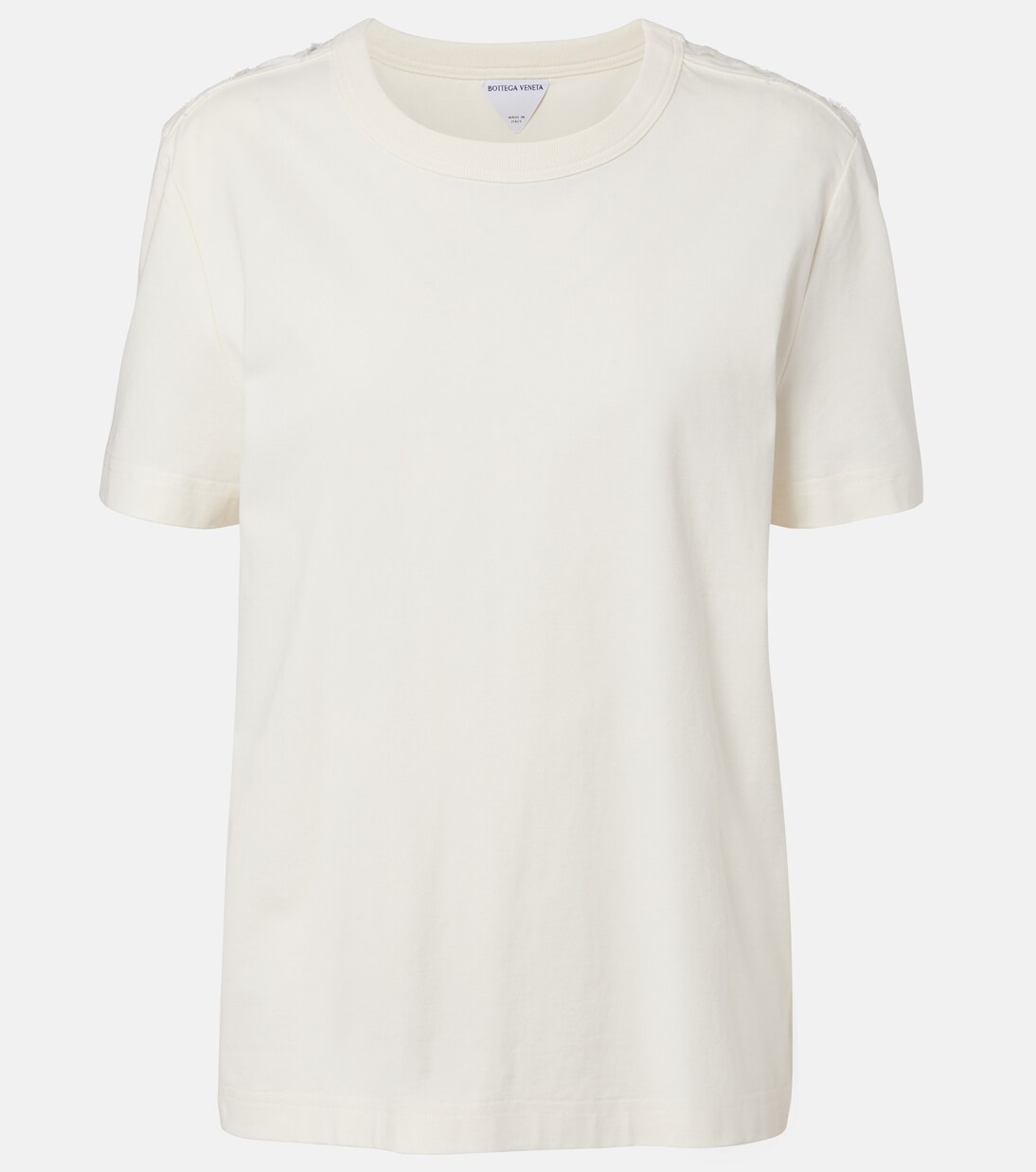 Intrecciato cotton jersey T-shirt | Bottega Veneta