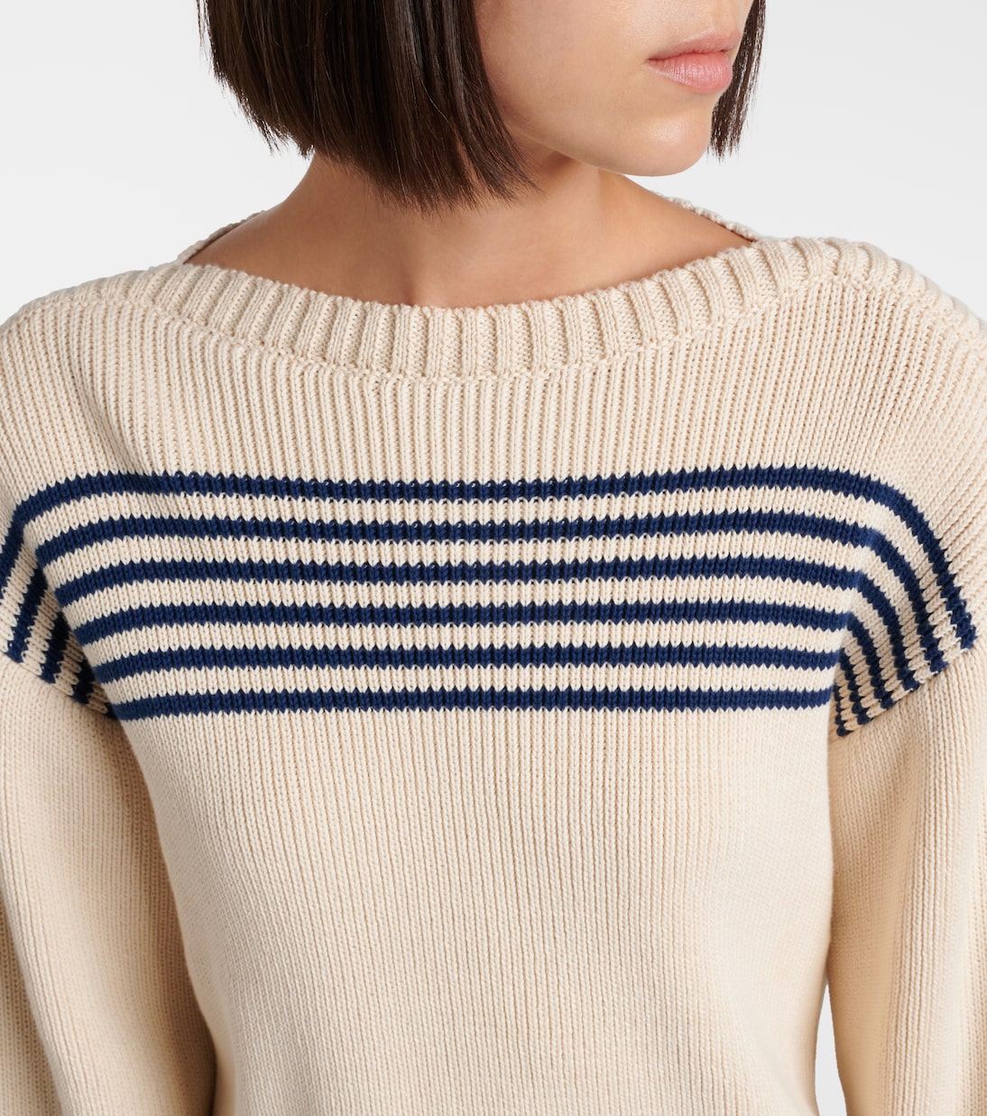 Striped cotton sweater | Balenciaga