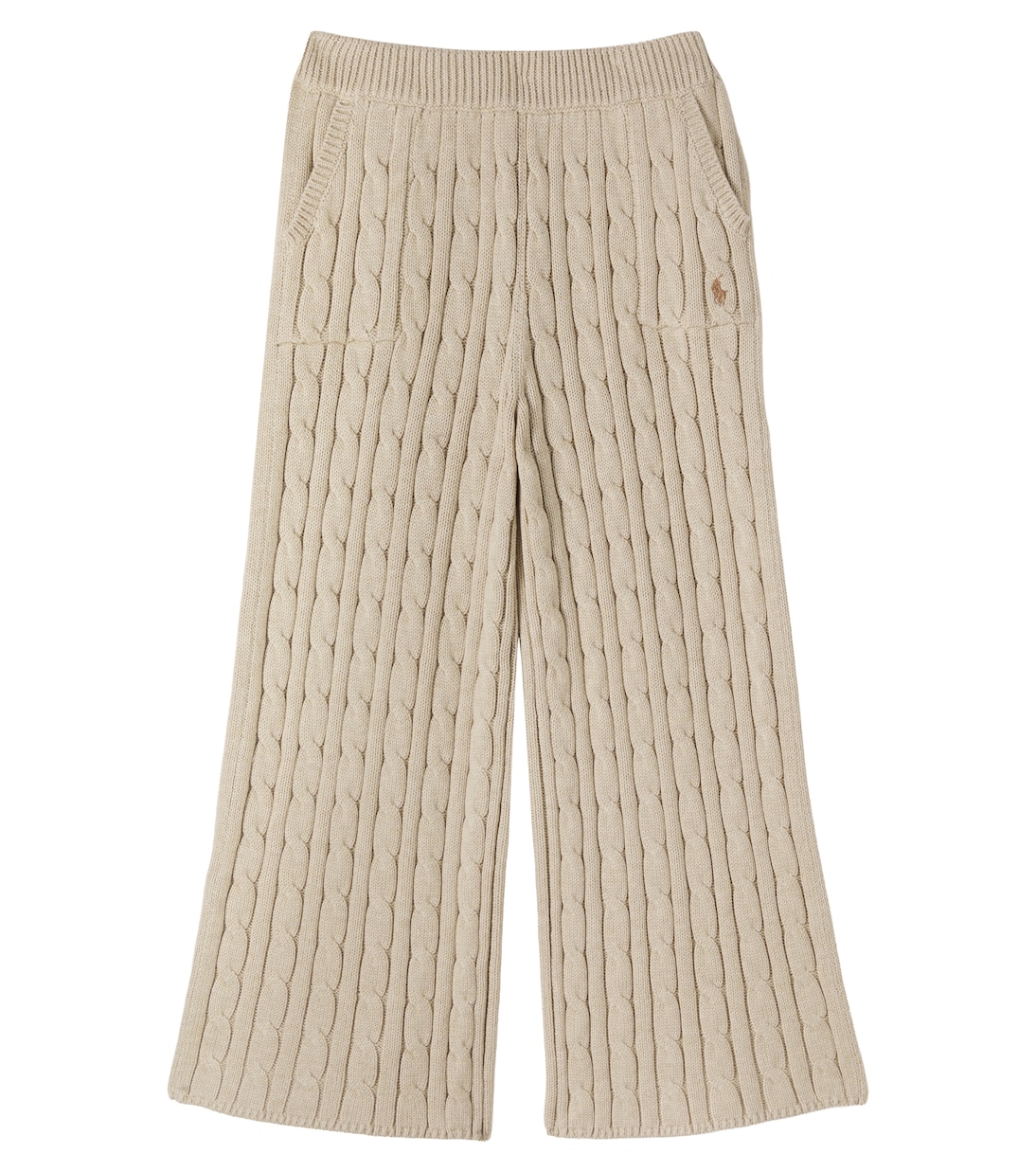 Cable-knit cotton pants | Polo Ralph Lauren Kids