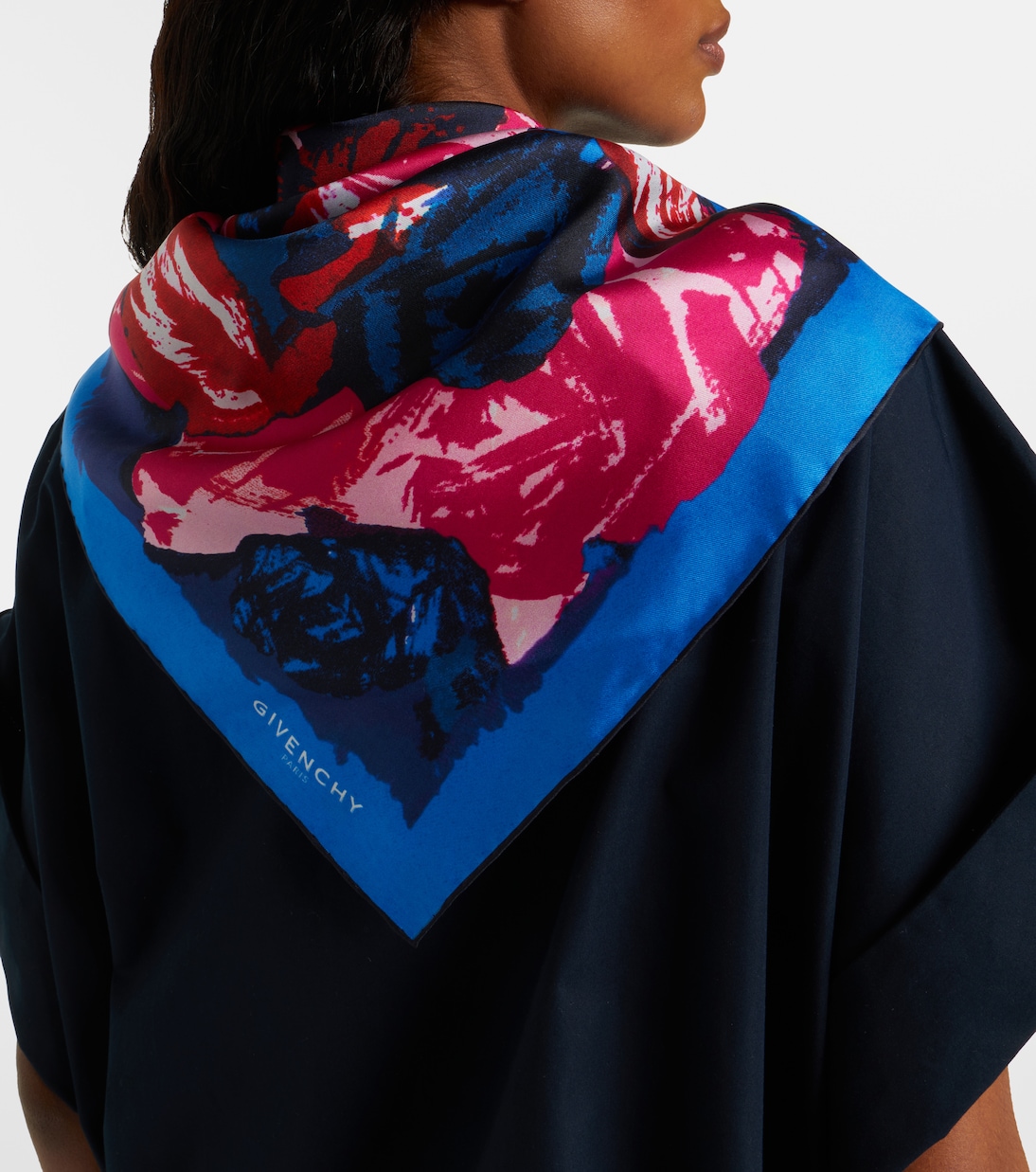 Printed silk scarf | Givenchy