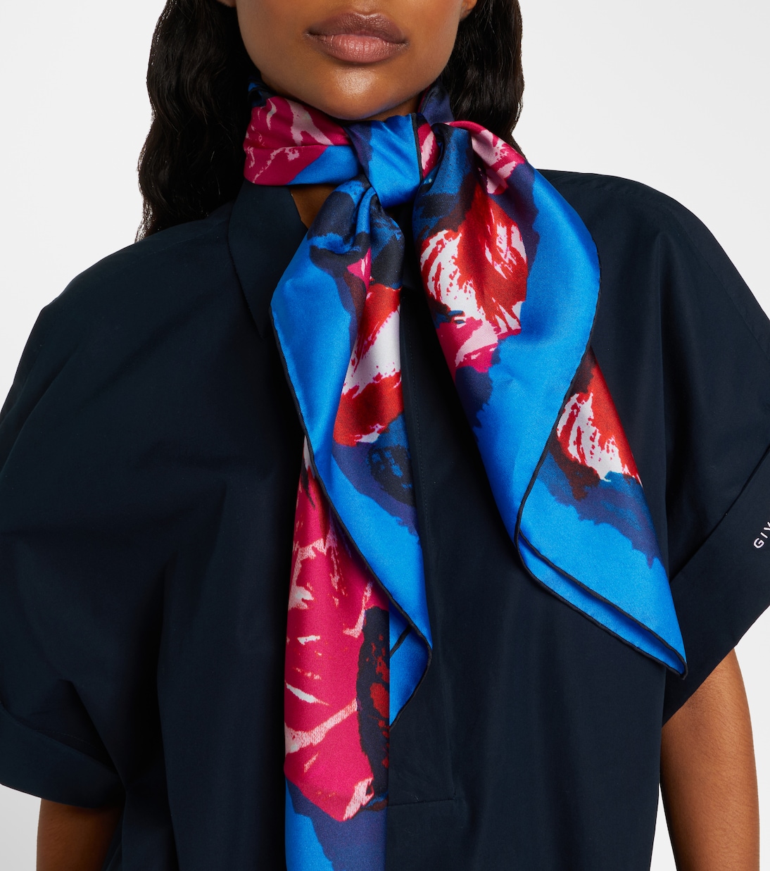 Printed silk scarf | Givenchy