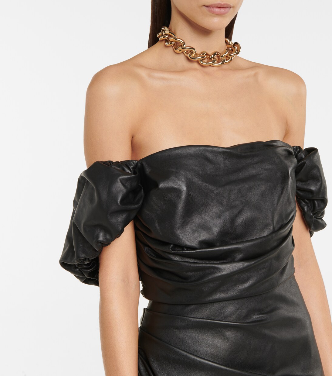 Minikleid aus Leder | Zeynep Arçay