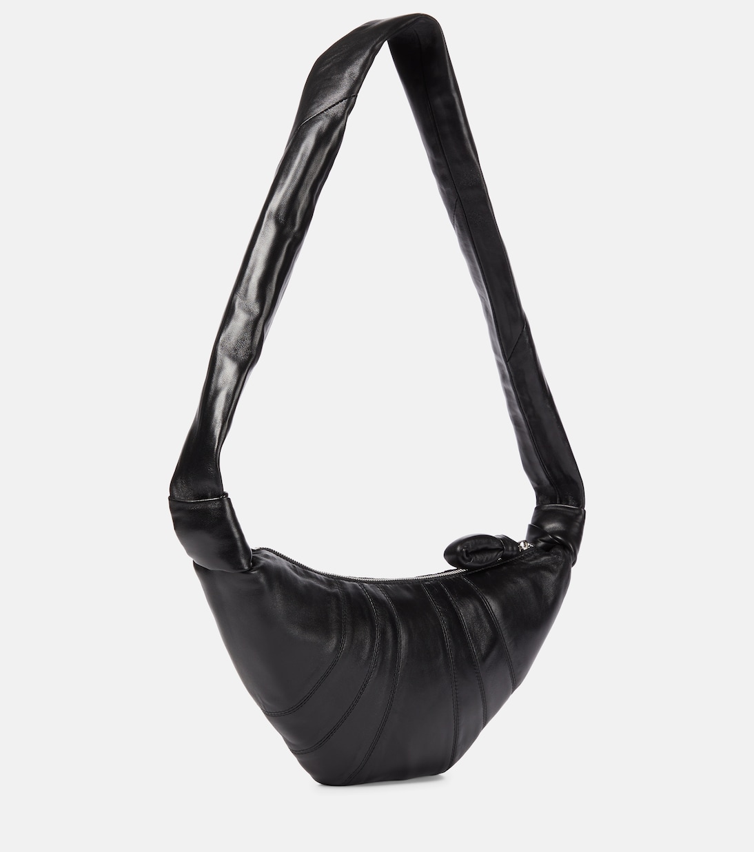 Schultertasche Croissant Small aus Leder | Lemaire