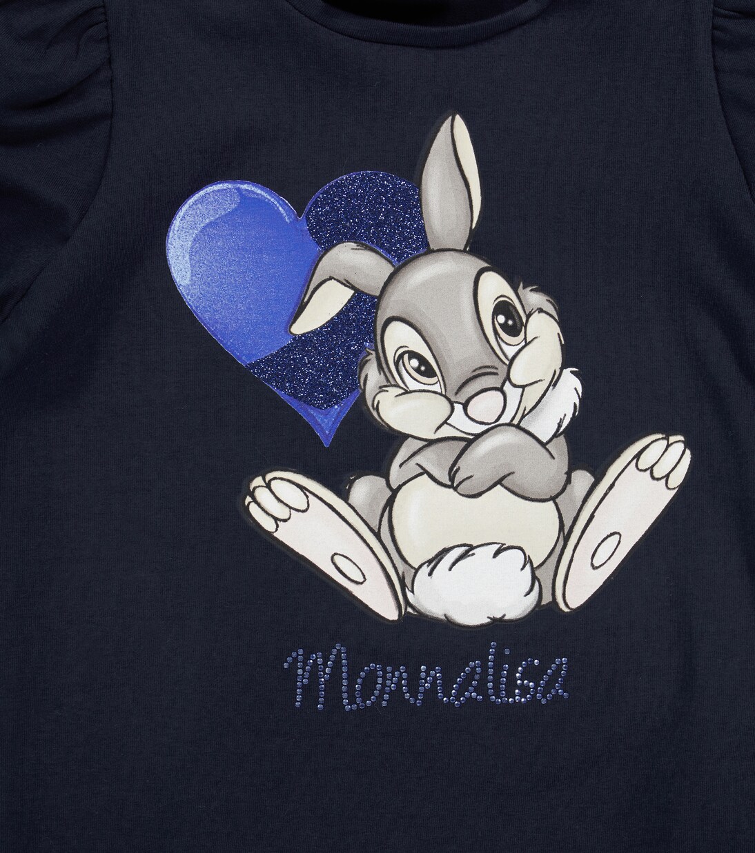 Long-sleeved bunny printed T-shirt | Monnalisa