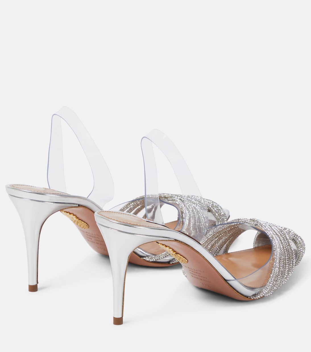 Escarpins Gatsby 75 en PVC à ornements | Aquazzura