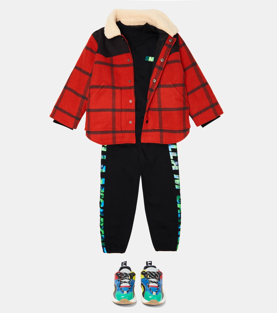 Checked jacket | Stella McCartney Kids