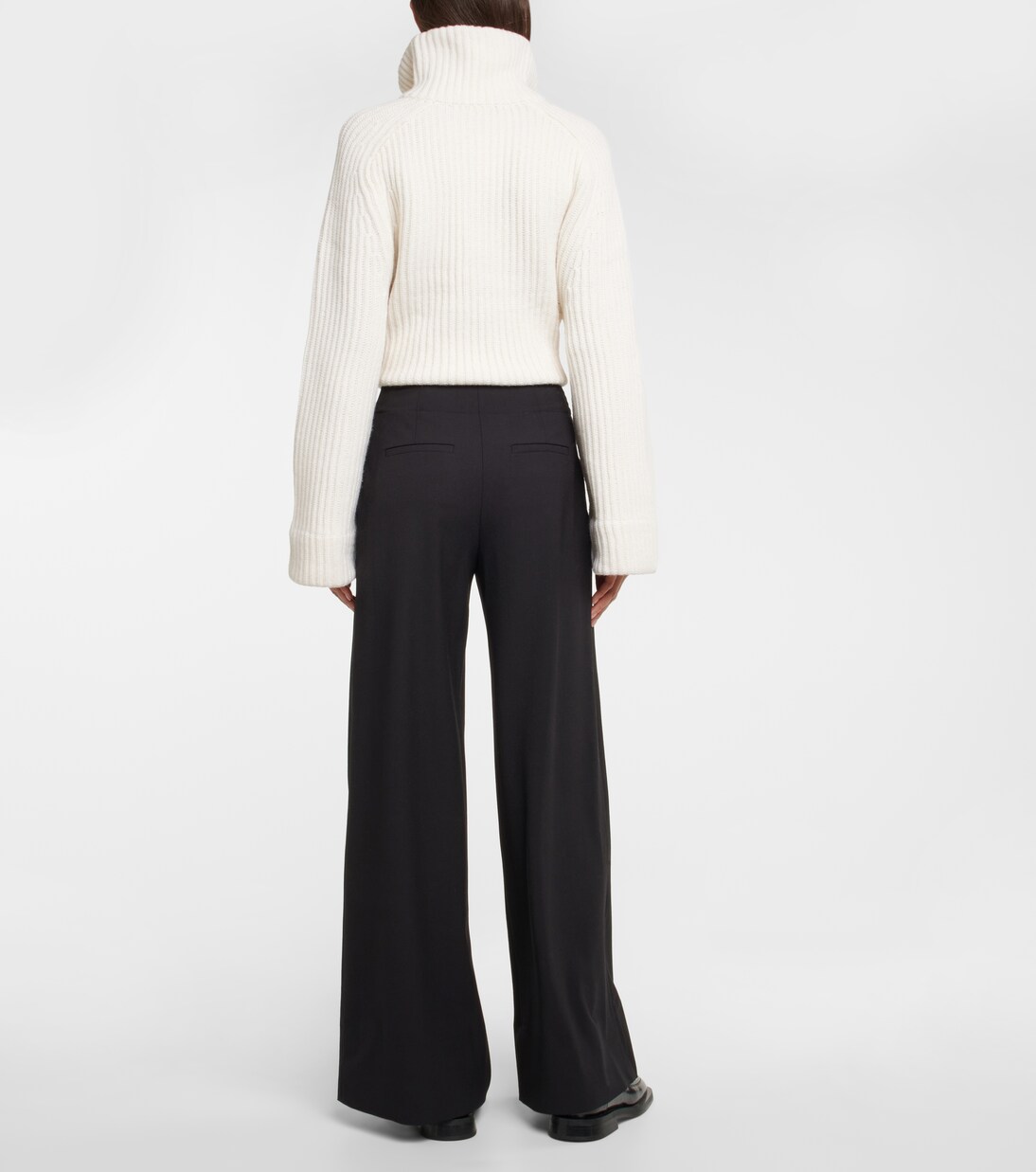 Pantalon ample en laine mélangée | Proenza Schouler