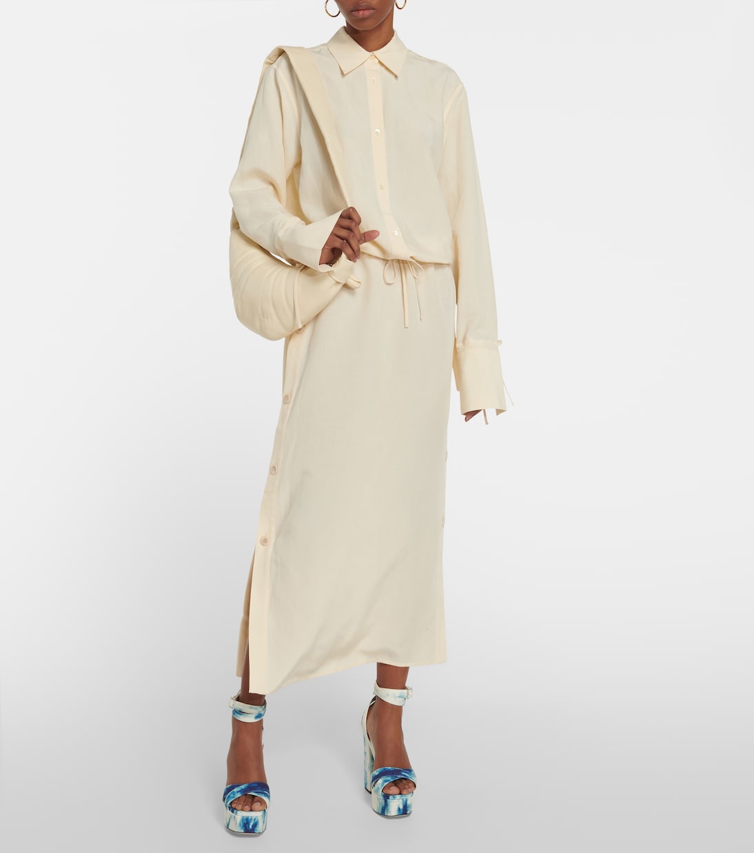 Gaia 140 platform sandals | Jimmy Choo