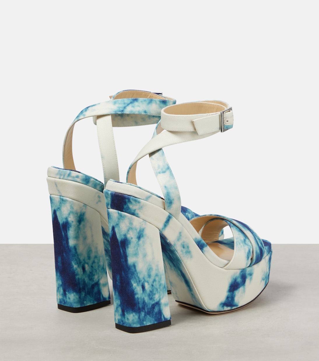 Gaia 140 platform sandals | Jimmy Choo