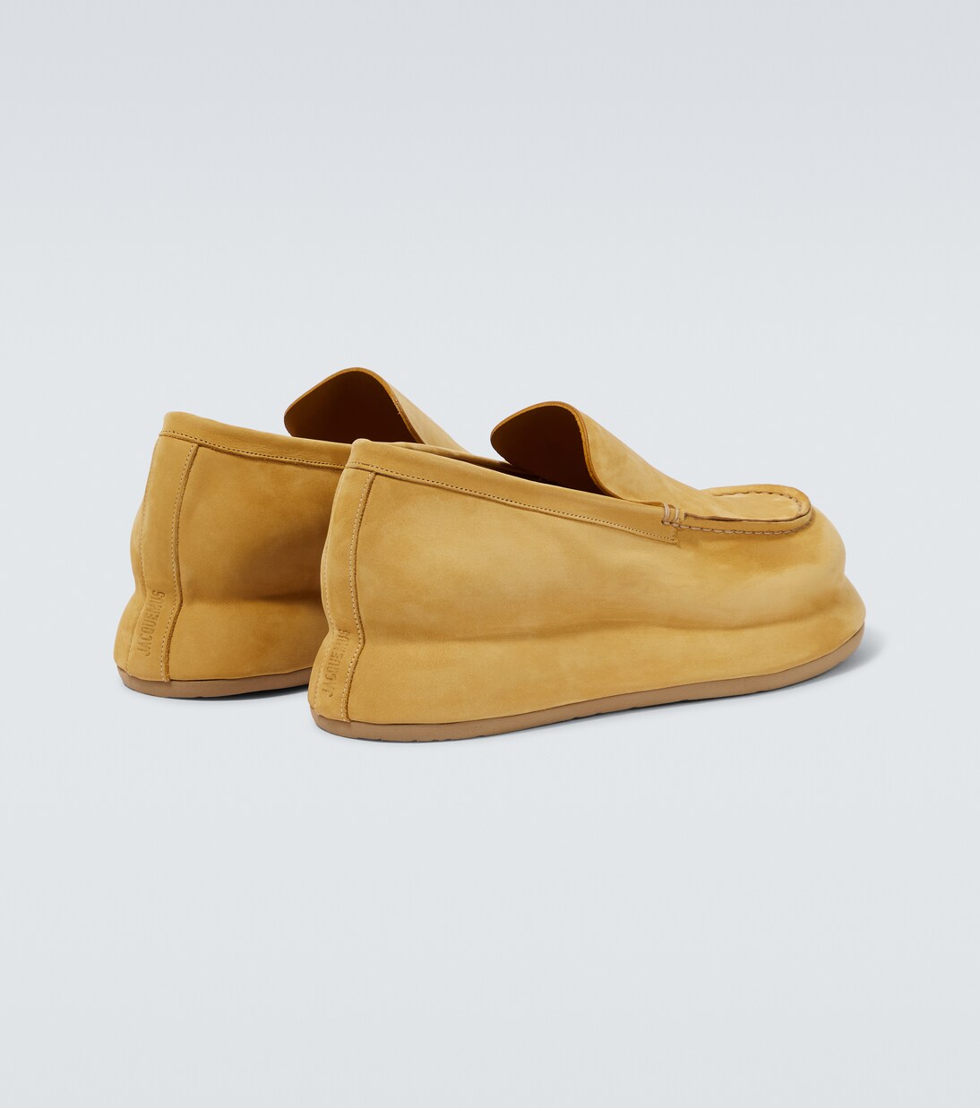 Les Mocasins Bricciola suede platform loafers | Jacquemus