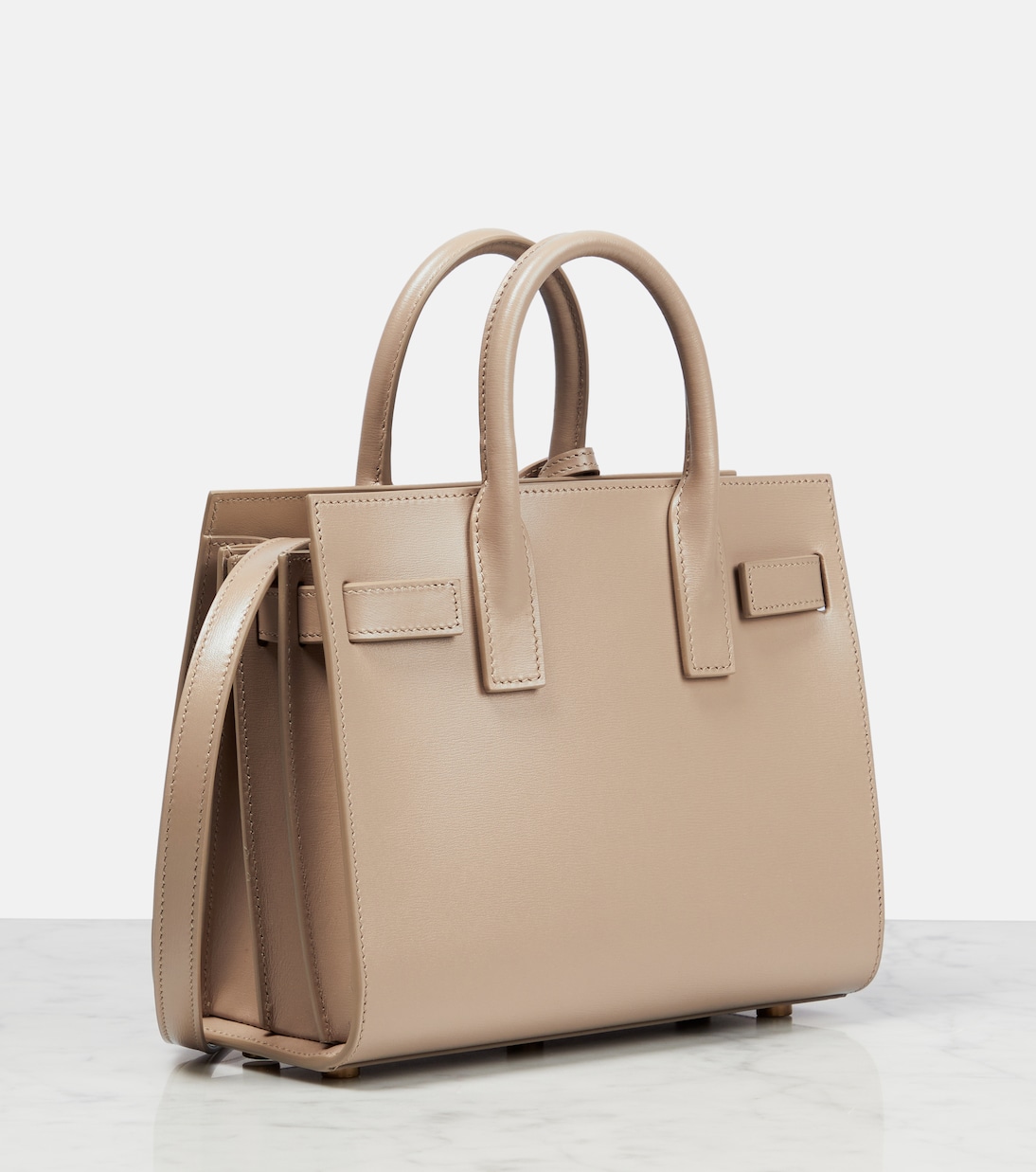 Sac De Jour Nano leather tote bag | Saint Laurent