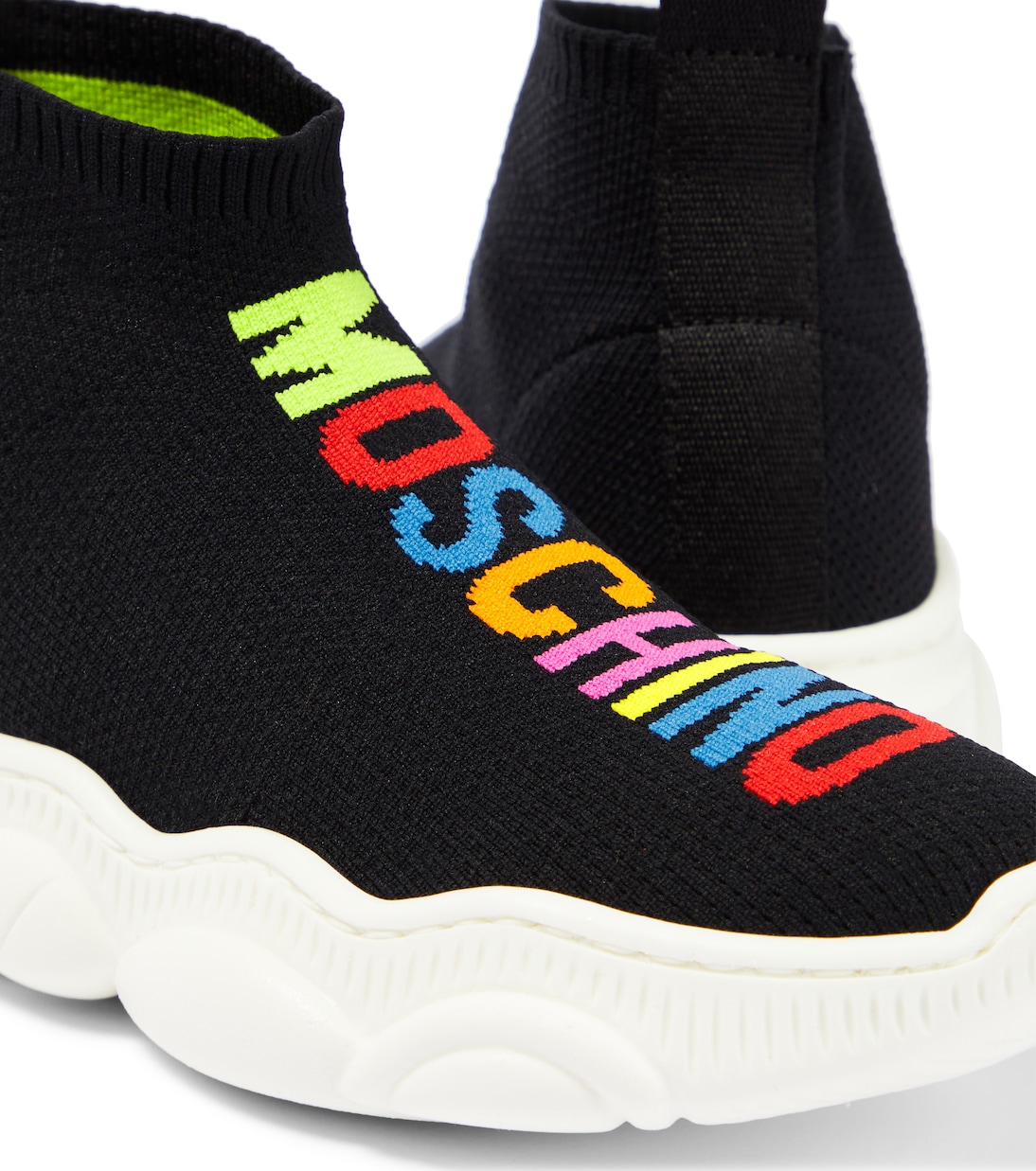 Logo sock sneakers | Moschino Kids