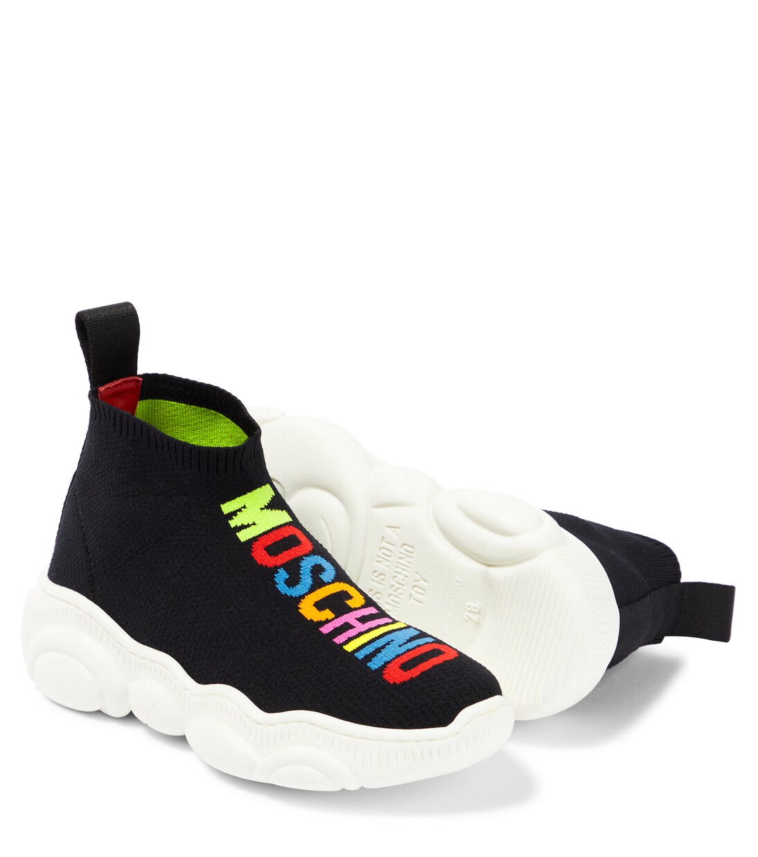 Logo sock sneakers | Moschino Kids