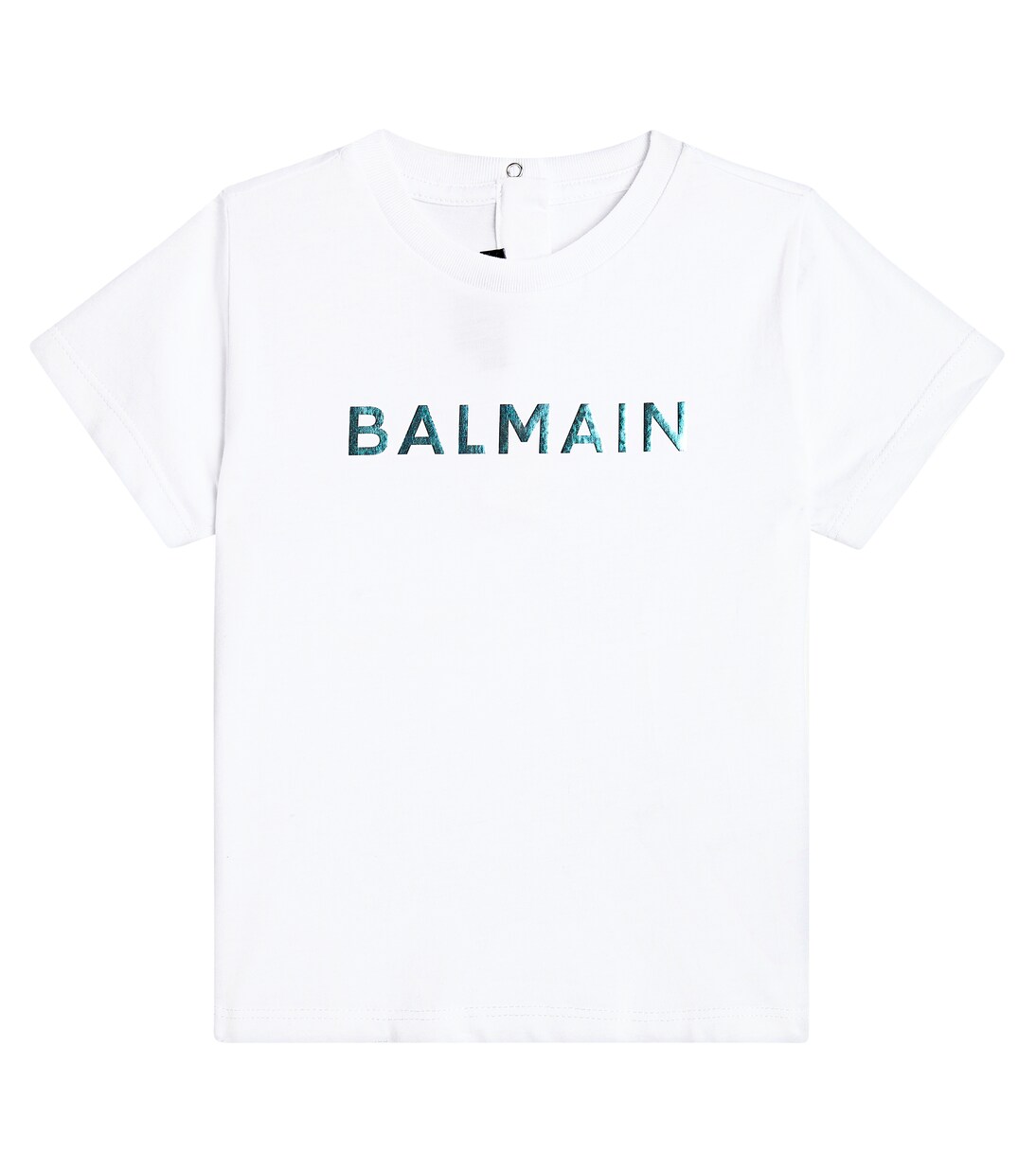 Bebé - camiseta de algodón con logo | Balmain Kids